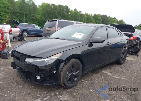 2022 Hyundai Elantra Sel z USA, uszkodzony, nr VIN 5NPLS4AG4NH085719